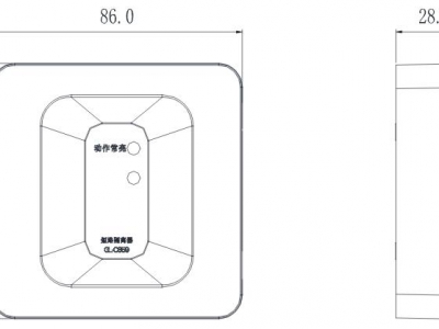 GL-C859三江短路隔离器接线图